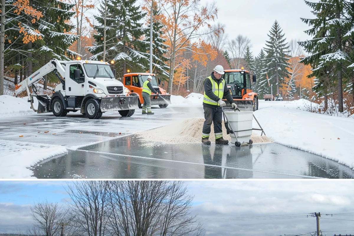 Warehouse Snow Plowing in Langley, Island County, WA - Lock in service before winter so your docks keep receiving and shipping through any snow.