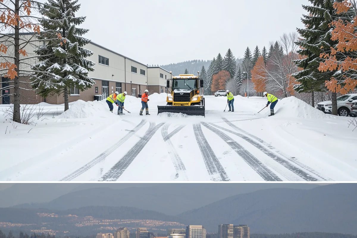 Warehouse Snow Plowing in Medina, King County, WA - Lock in service before winter so your docks keep receiving and shipping through any snow.