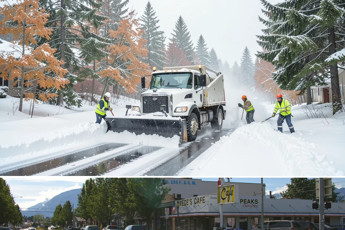 Warehouse Snow Plowing in North Bend, King County, WA - Lock in service before winter so your docks keep receiving and shipping through any snow.