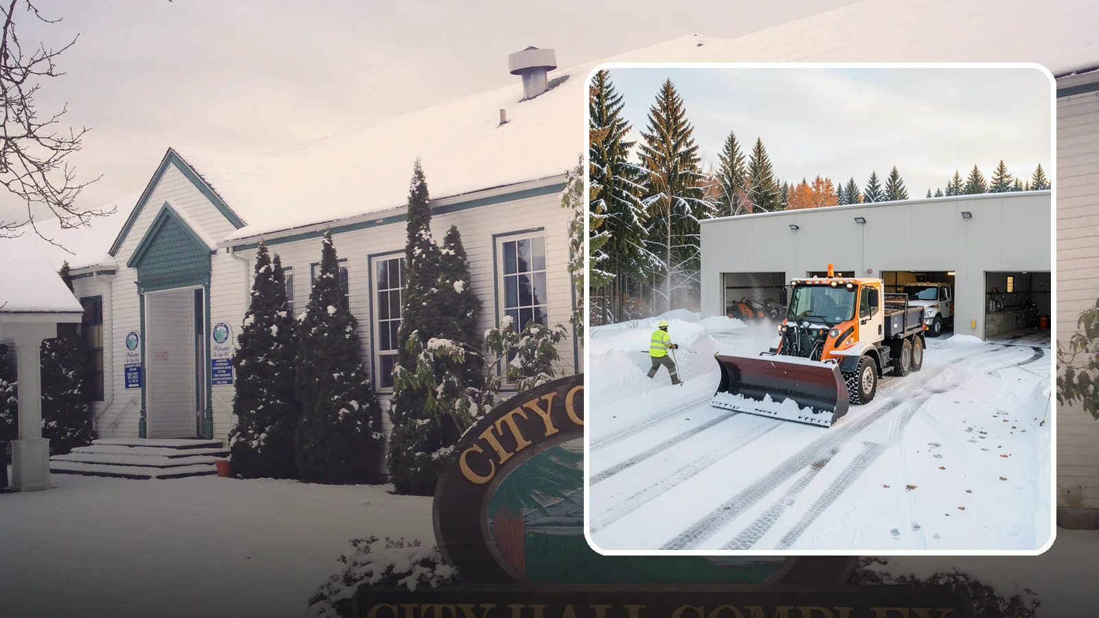Warehouse Snow Plowing in Pacific, King County, WA - We plow warehouse lots, loading docks, and trailer yards so trucks dock and depart without weather delays.