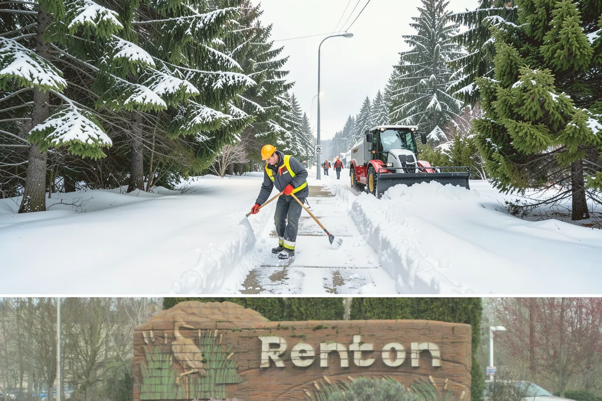 Warehouse Snow Plowing in Renton, King County, WA - Lock in service before winter so your docks keep receiving and shipping through any snow.