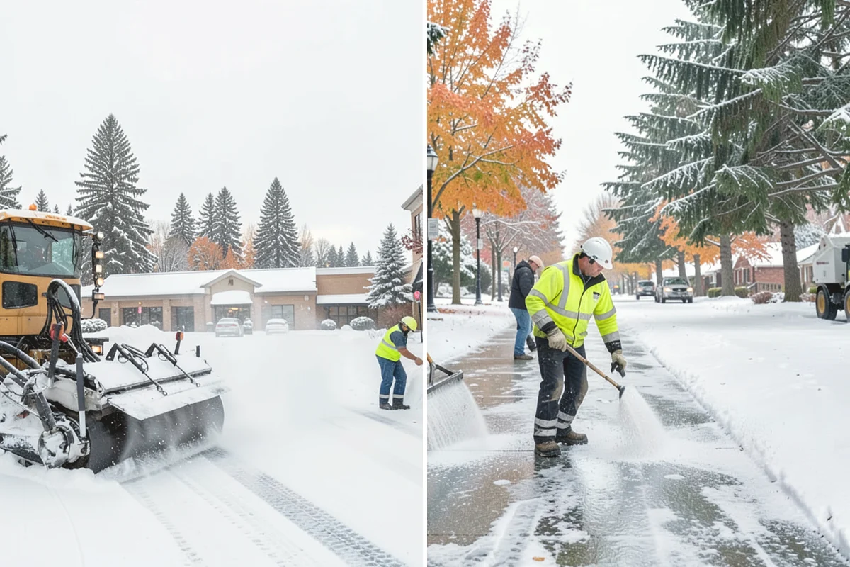 Warehouse Snow Plowing in Ruston, Pierce County, WA - Map the trailer yard, dock approaches, and employee lot with your dock schedule