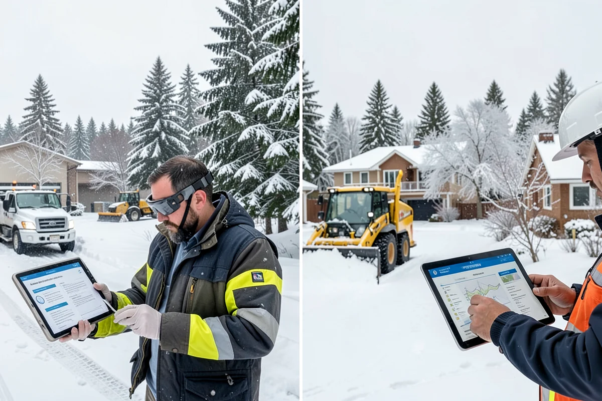 Warehouse Snow Plowing in Seattle, King County, WA - Map the trailer yard, dock approaches, and employee lot with your dock schedule