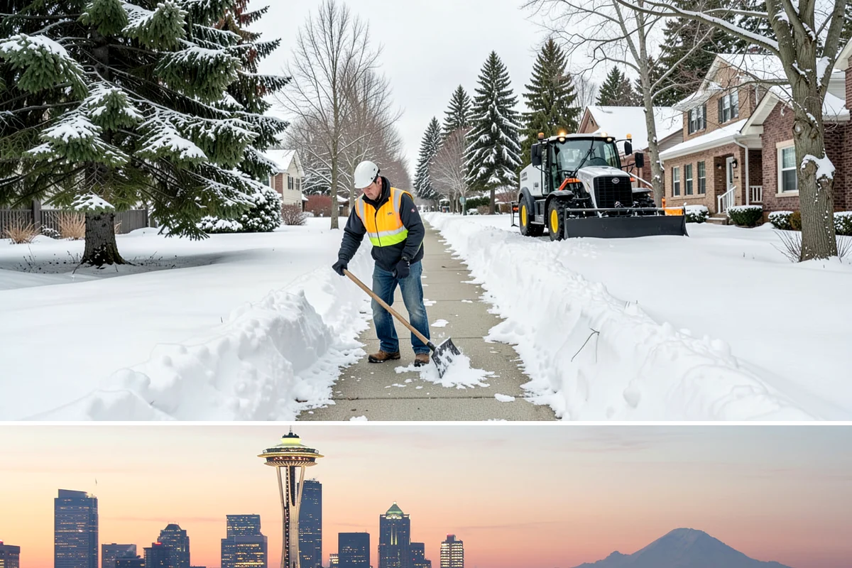 Warehouse Snow Plowing in Seattle, King County, WA - Lock in service before winter so your docks keep receiving and shipping through any snow.