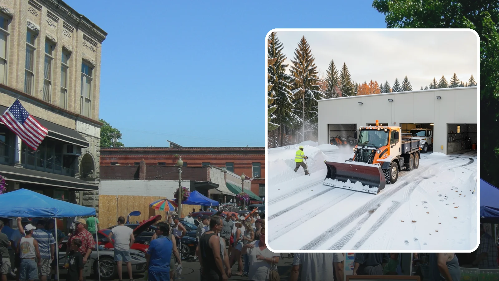 Warehouse Snow Plowing in Snohomish, Snohomish County, WA - We plow warehouse lots, loading docks, and trailer yards so trucks dock and depart without weather delays.