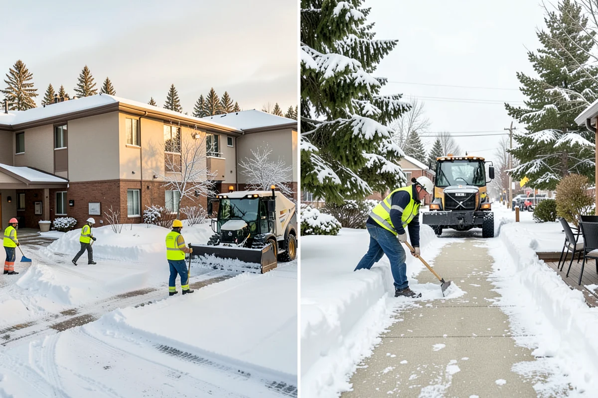 Warehouse Snow Plowing in Snoqualmie, King County, WA - Map the trailer yard, dock approaches, and employee lot with your dock schedule