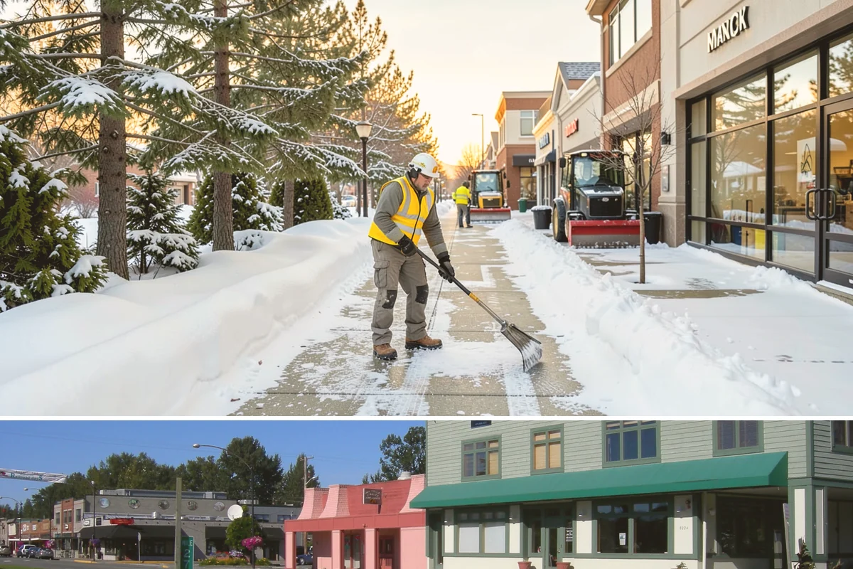 Warehouse Snow Plowing in Snoqualmie, King County, WA - Lock in service before winter so your docks keep receiving and shipping through any snow.