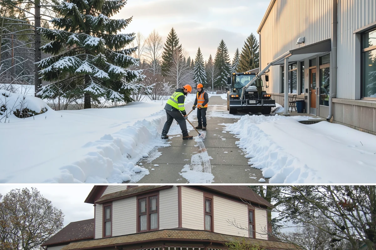 Warehouse Snow Plowing in Sumner, Pierce County, WA - Lock in service before winter so your docks keep receiving and shipping through any snow.