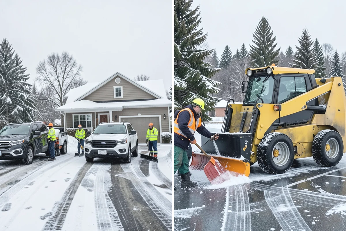 Warehouse Snow Removal in Auburn, King County, WA - Review dock layout, apron space, and trailer staging zones
