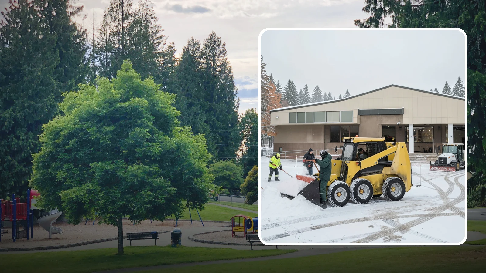 Warehouse Snow Removal in Bonney Lake, Pierce County, WA - Keep dock doors, drive lanes, and staging areas clear so your warehouse keeps loading through Western Washington cold snaps.
