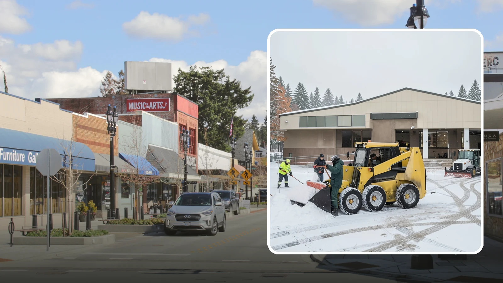 Warehouse Snow Removal in Bothell, King County, WA - Keep dock doors, drive lanes, and staging areas clear so your warehouse keeps loading through Western Washington cold snaps.