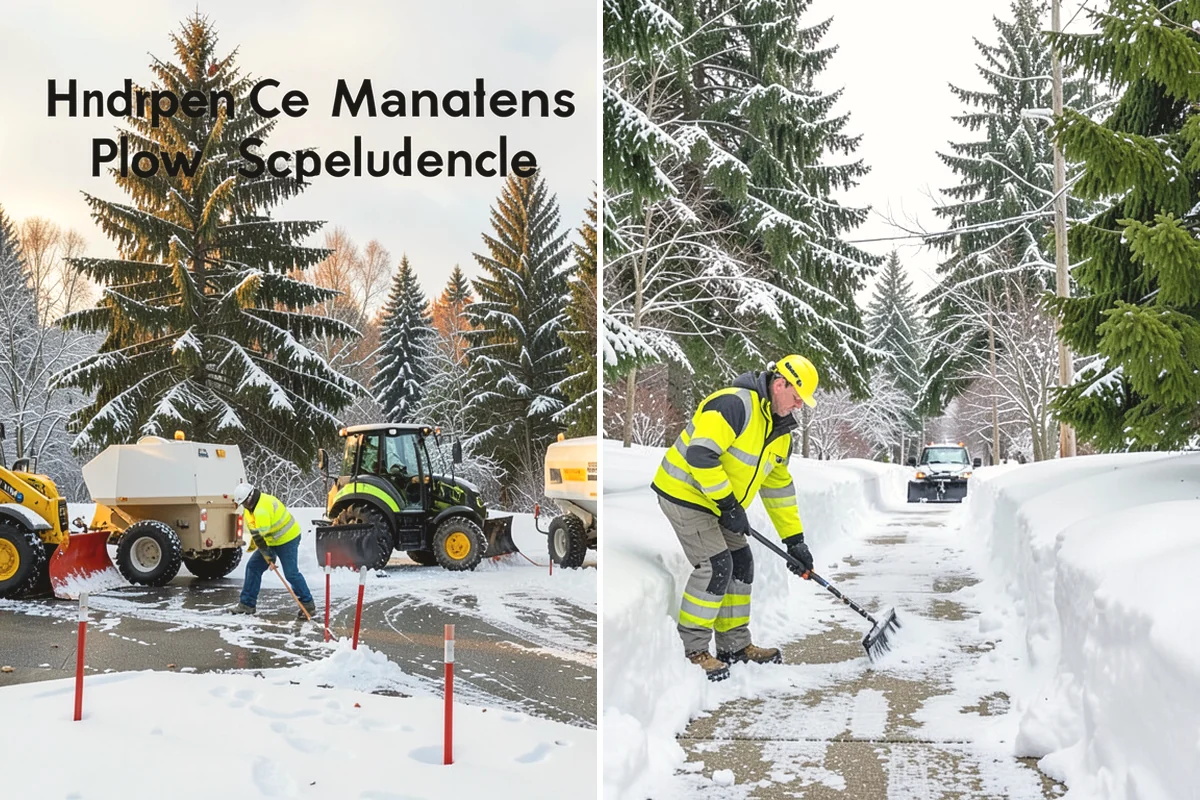 Warehouse Snow Removal in Burien, King County, WA - Review dock layout, apron space, and trailer staging zones