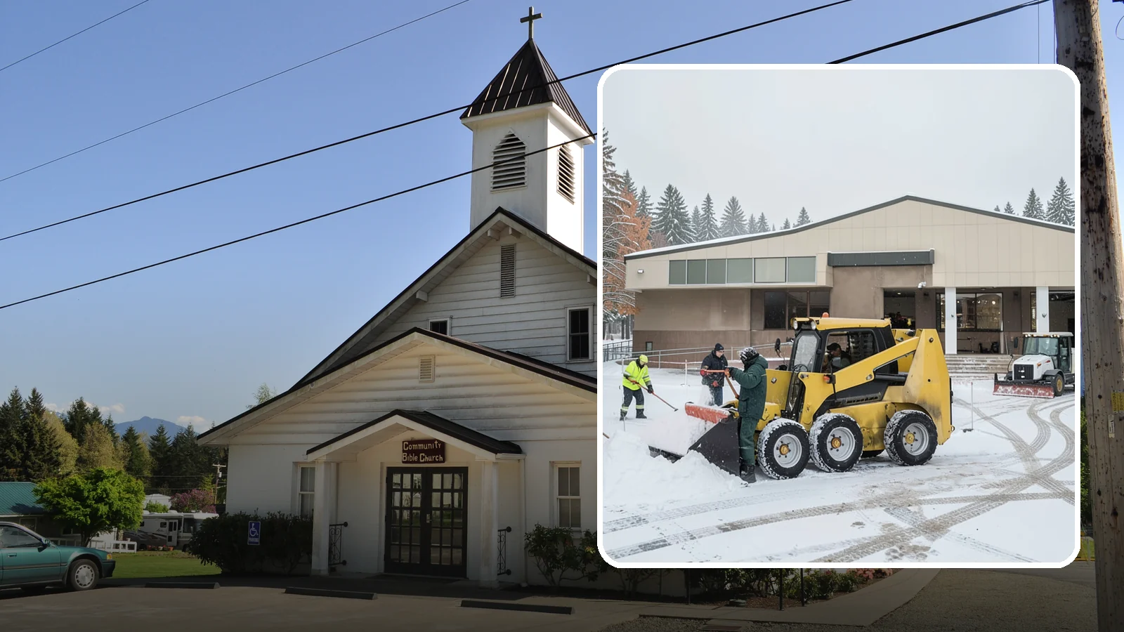 Warehouse Snow Removal in Concrete, Skagit County, WA - Keep dock doors, drive lanes, and staging areas clear so your warehouse keeps loading through Western Washington cold snaps.