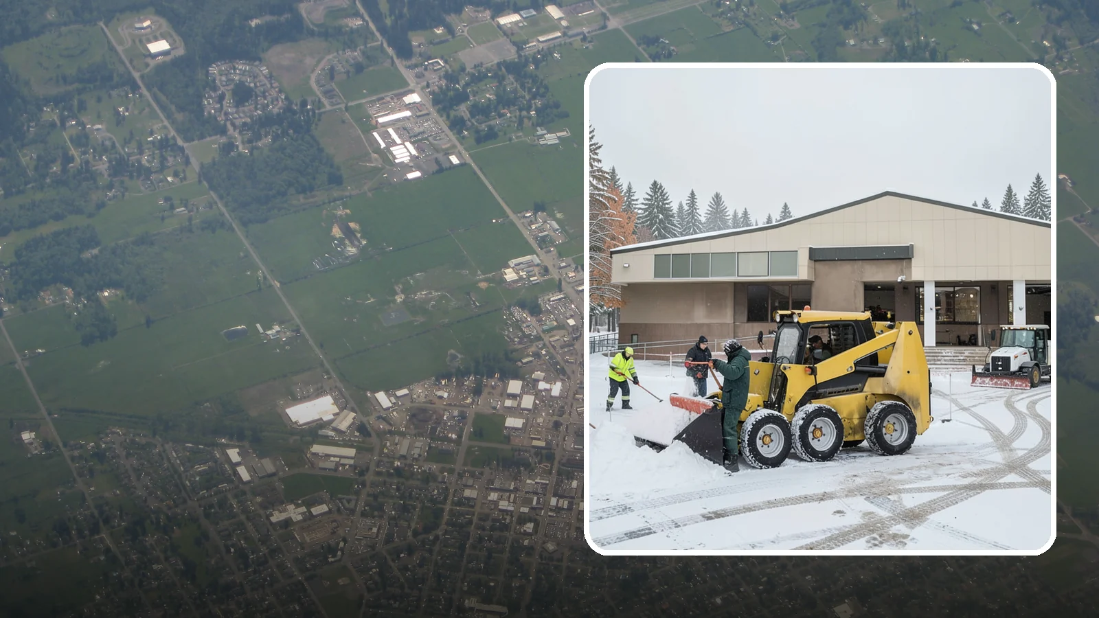 Warehouse Snow Removal in Enumclaw, King County, WA - Keep dock doors, drive lanes, and staging areas clear so your warehouse keeps loading through Western Washington cold snaps.