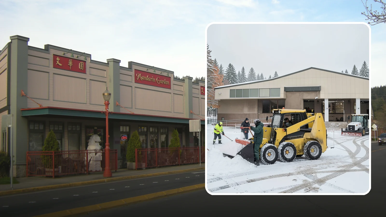 Warehouse Snow Removal in Issaquah, King County, WA - Keep dock doors, drive lanes, and staging areas clear so your warehouse keeps loading through Western Washington cold snaps.