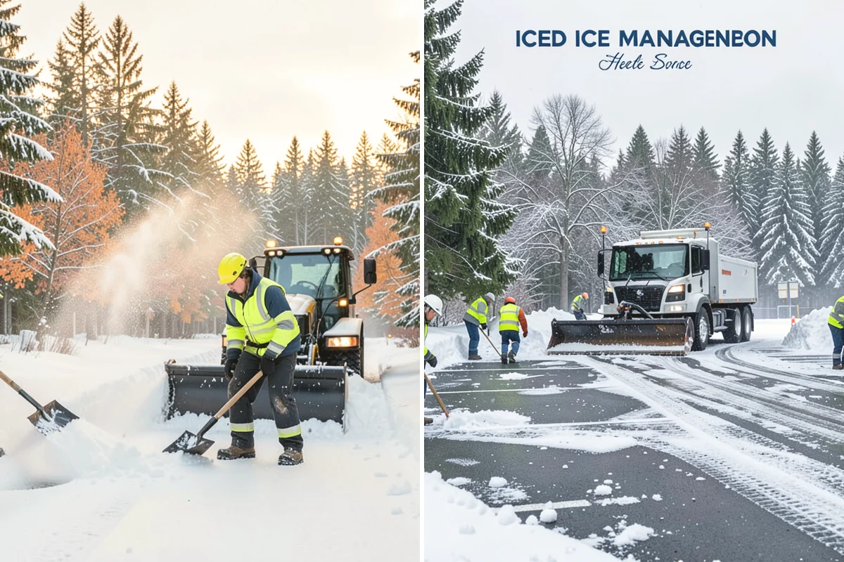 Warehouse Snow Removal in La Conner, Skagit County, WA - Review dock layout, apron space, and trailer staging zones
