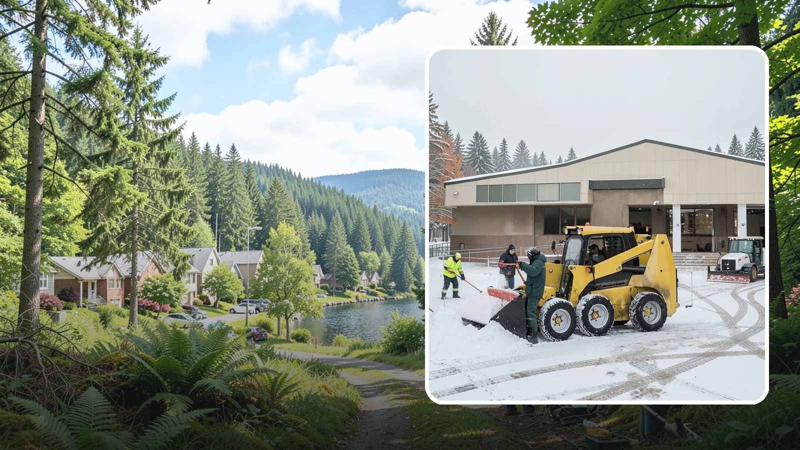 Warehouse Snow Removal in Lake Forest Park, King County, WA - Keep dock doors, drive lanes, and staging areas clear so your warehouse keeps loading through Western Washington cold snaps.