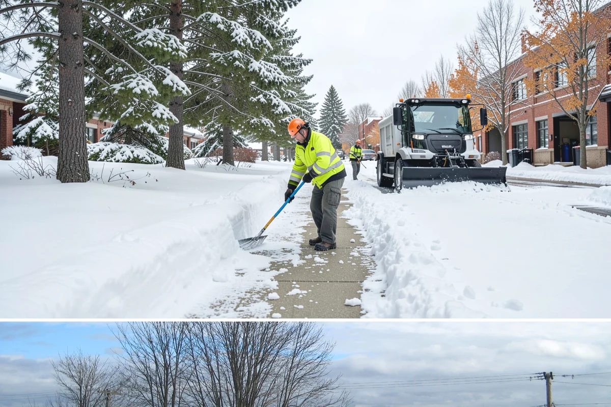 Warehouse Snow Removal in Langley, Island County, WA - Warehouses face peak risk during December and January cold snaps when wet snow compacts quickly under continuous trailer traffic.