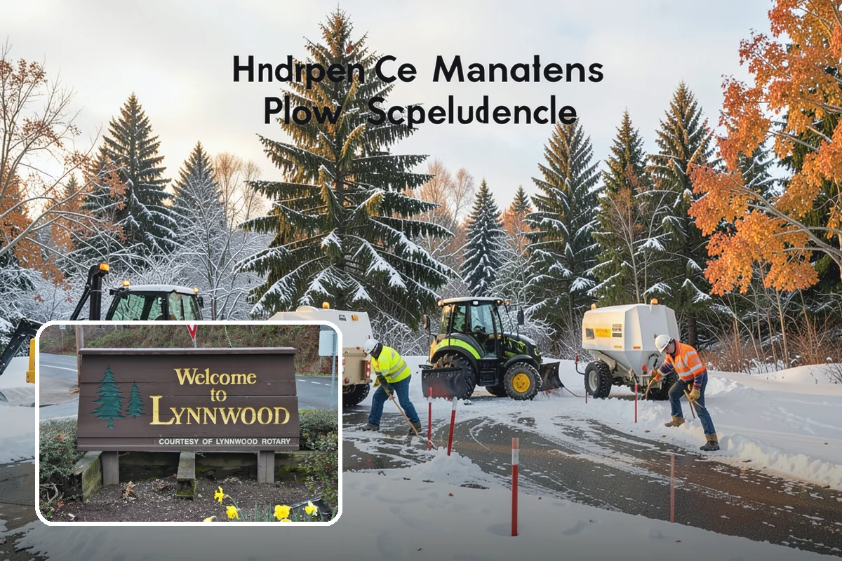 Warehouse Snow Removal in Lynnwood, Snohomish County, WA - Open dock doors and trailer staging areas