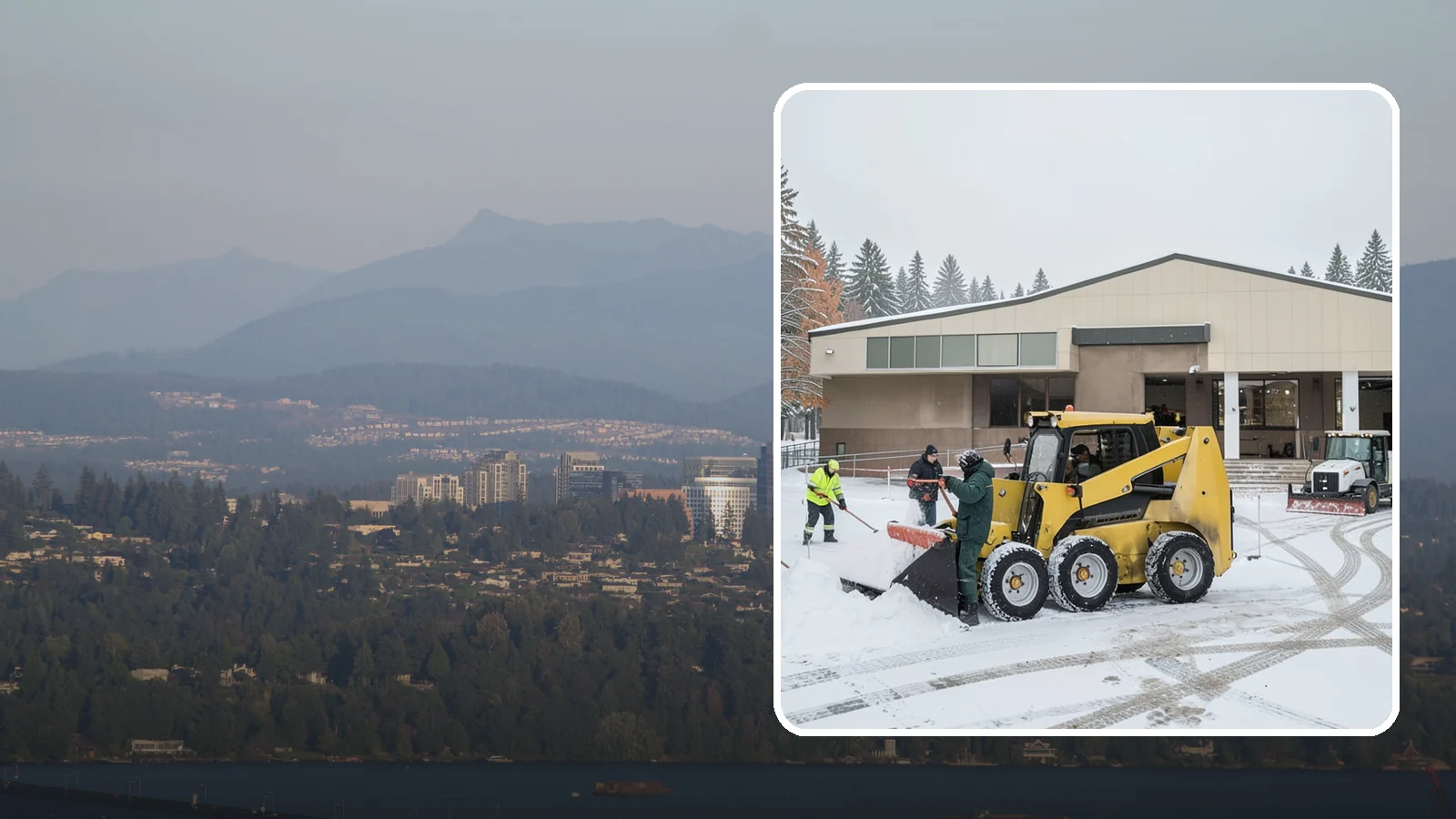Warehouse Snow Removal in Medina, King County, WA - Keep dock doors, drive lanes, and staging areas clear so your warehouse keeps loading through Western Washington cold snaps.