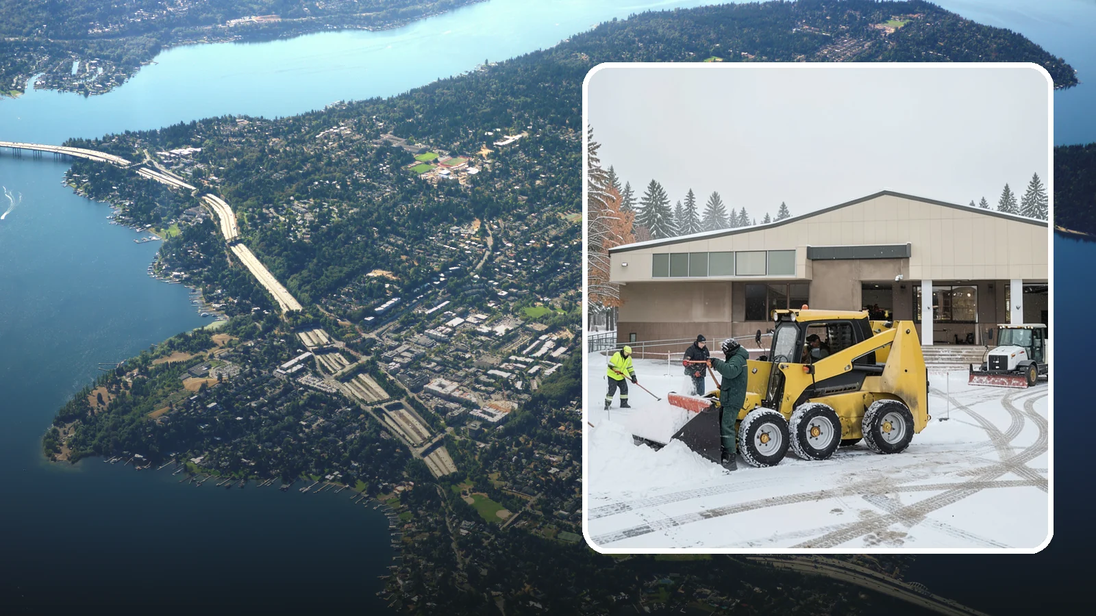 Warehouse Snow Removal in Mercer Island, King County, WA - Keep dock doors, drive lanes, and staging areas clear so your warehouse keeps loading through Western Washington cold snaps.