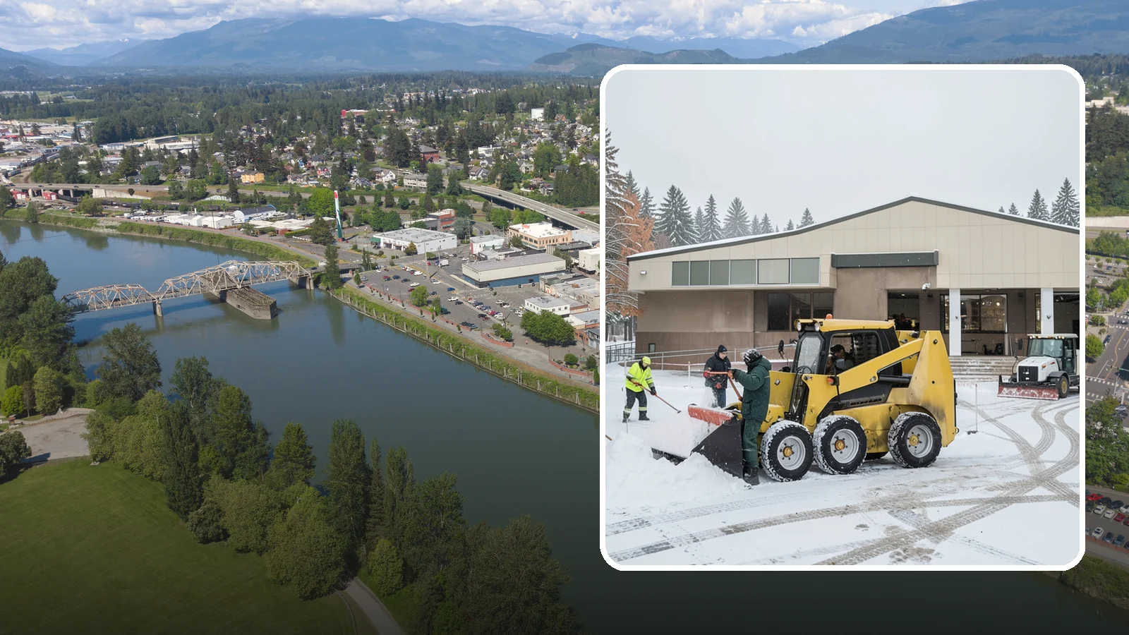 Warehouse Snow Removal in Mount Vernon, Skagit County, WA - Keep dock doors, drive lanes, and staging areas clear so your warehouse keeps loading through Western Washington cold snaps.