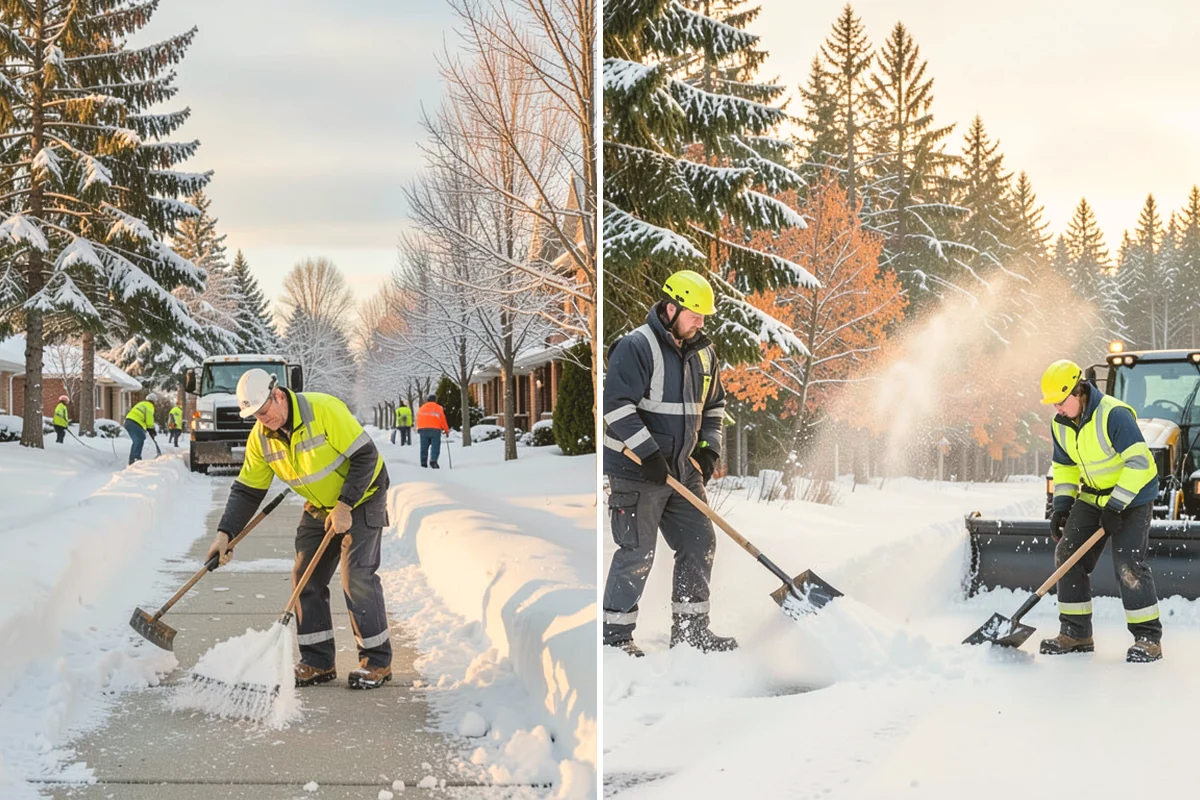Warehouse Snow Removal in Mount Vernon, Skagit County, WA - Review dock layout, apron space, and trailer staging zones