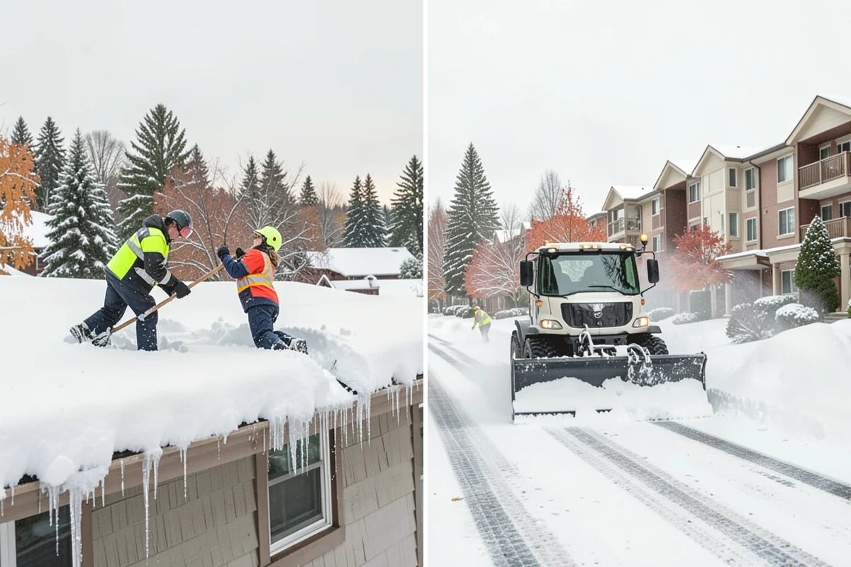 Warehouse Snow Removal in Mountlake Terrace, Snohomish County, WA - Review dock layout, apron space, and trailer staging zones