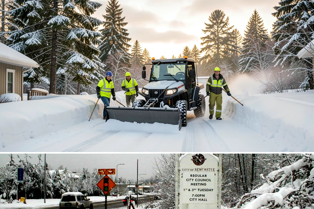 Warehouse Snow Removal in Newcastle, King County, WA - Warehouses face peak risk during December and January cold snaps when wet snow compacts quickly under continuous trailer traffic.