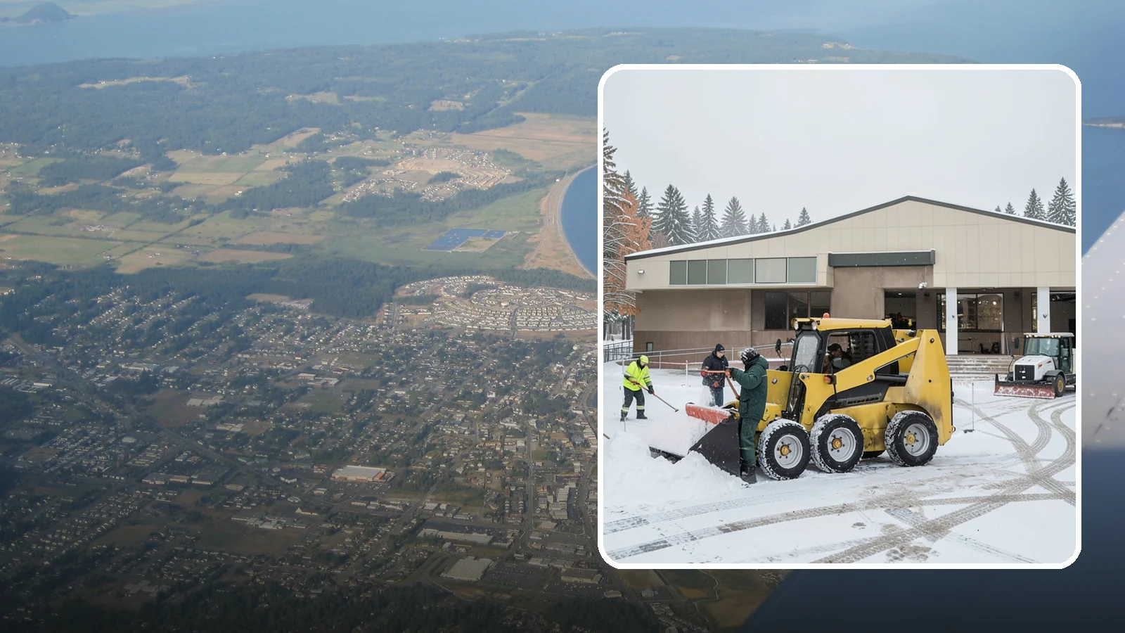 Warehouse Snow Removal in Oak Harbor, Island County, WA - Keep dock doors, drive lanes, and staging areas clear so your warehouse keeps loading through Western Washington cold snaps.