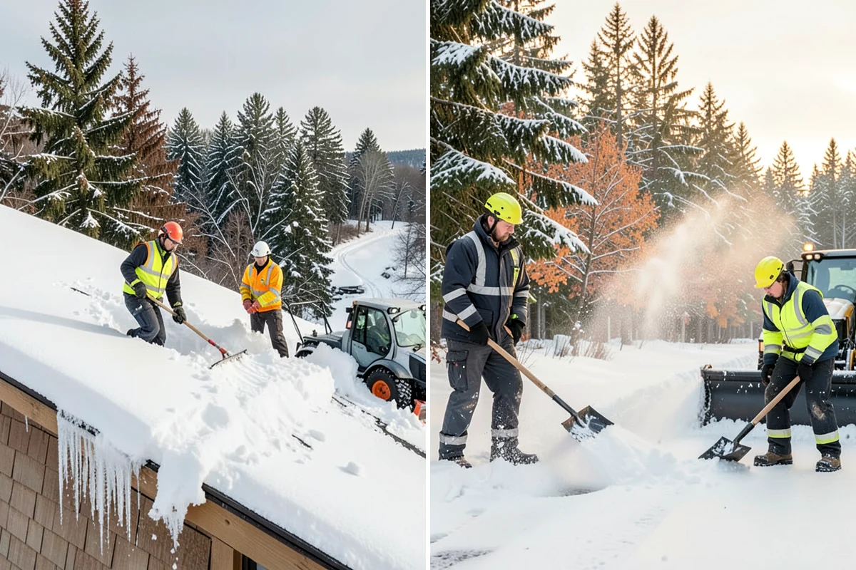 Warehouse Snow Removal in Seattle, King County, WA - Review dock layout, apron space, and trailer staging zones