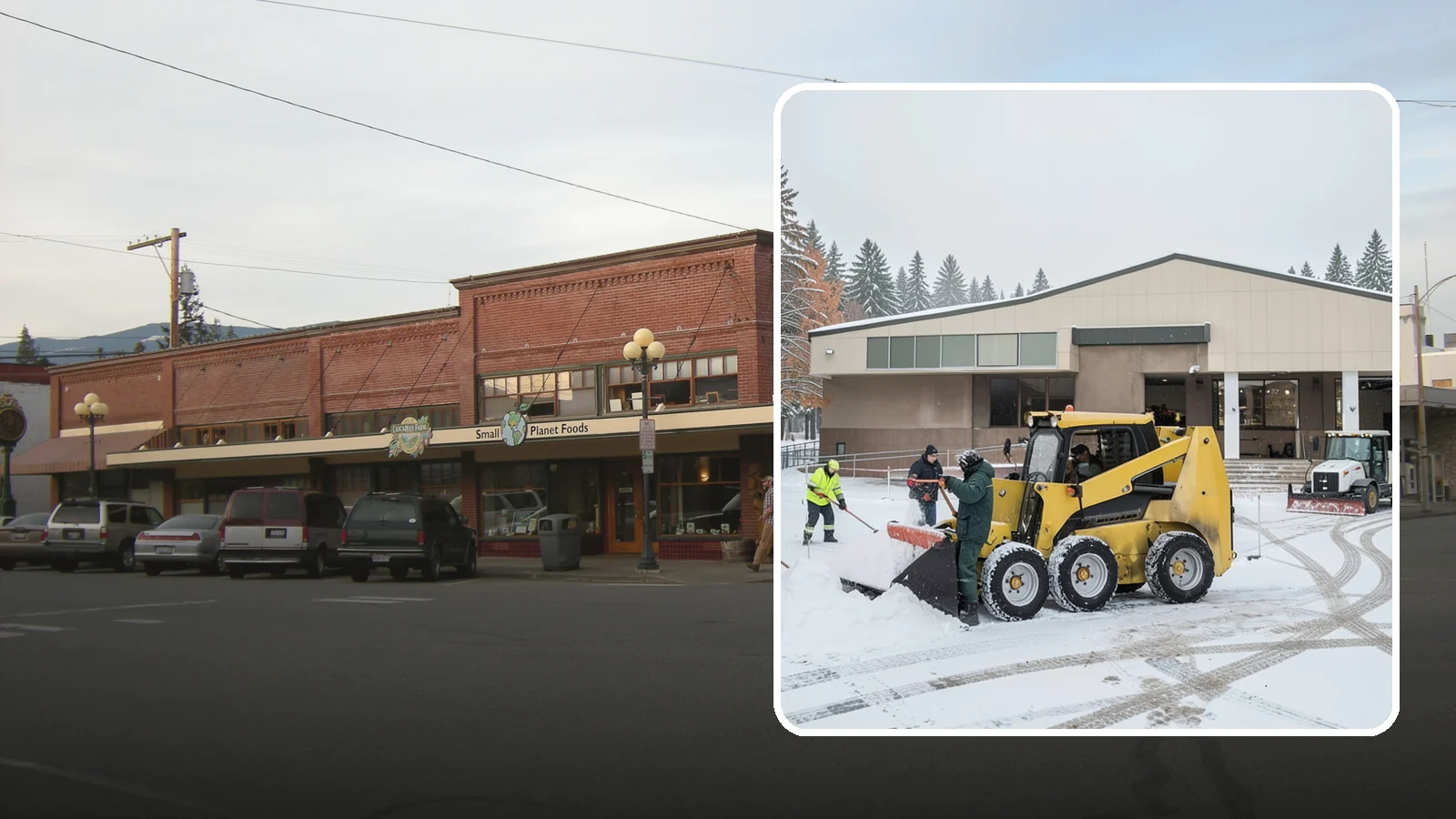 Warehouse Snow Removal in Sedro-Woolley, Skagit County, WA - Keep dock doors, drive lanes, and staging areas clear so your warehouse keeps loading through Western Washington cold snaps.