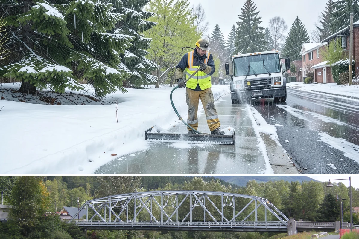 Warehouse Snow Removal in Skykomish, King County, WA - Warehouses face peak risk during December and January cold snaps when wet snow compacts quickly under continuous trailer traffic.