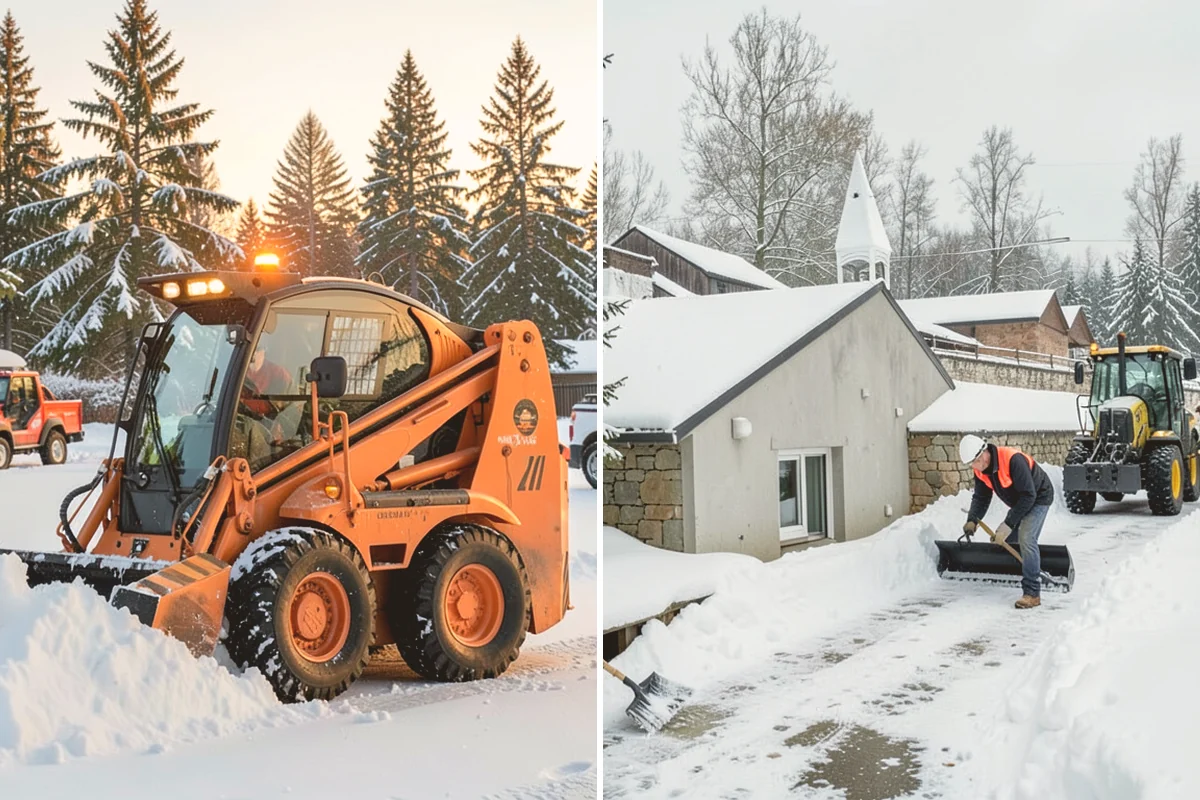 Warehouse Snow Removal in Snohomish, Snohomish County, WA - Review dock layout, apron space, and trailer staging zones