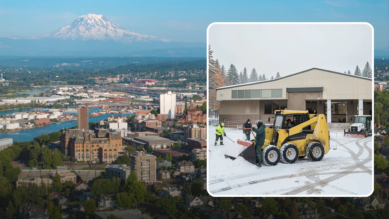 Warehouse Snow Removal in Tacoma, Pierce County, WA - Keep dock doors, drive lanes, and staging areas clear so your warehouse keeps loading through Western Washington cold snaps.