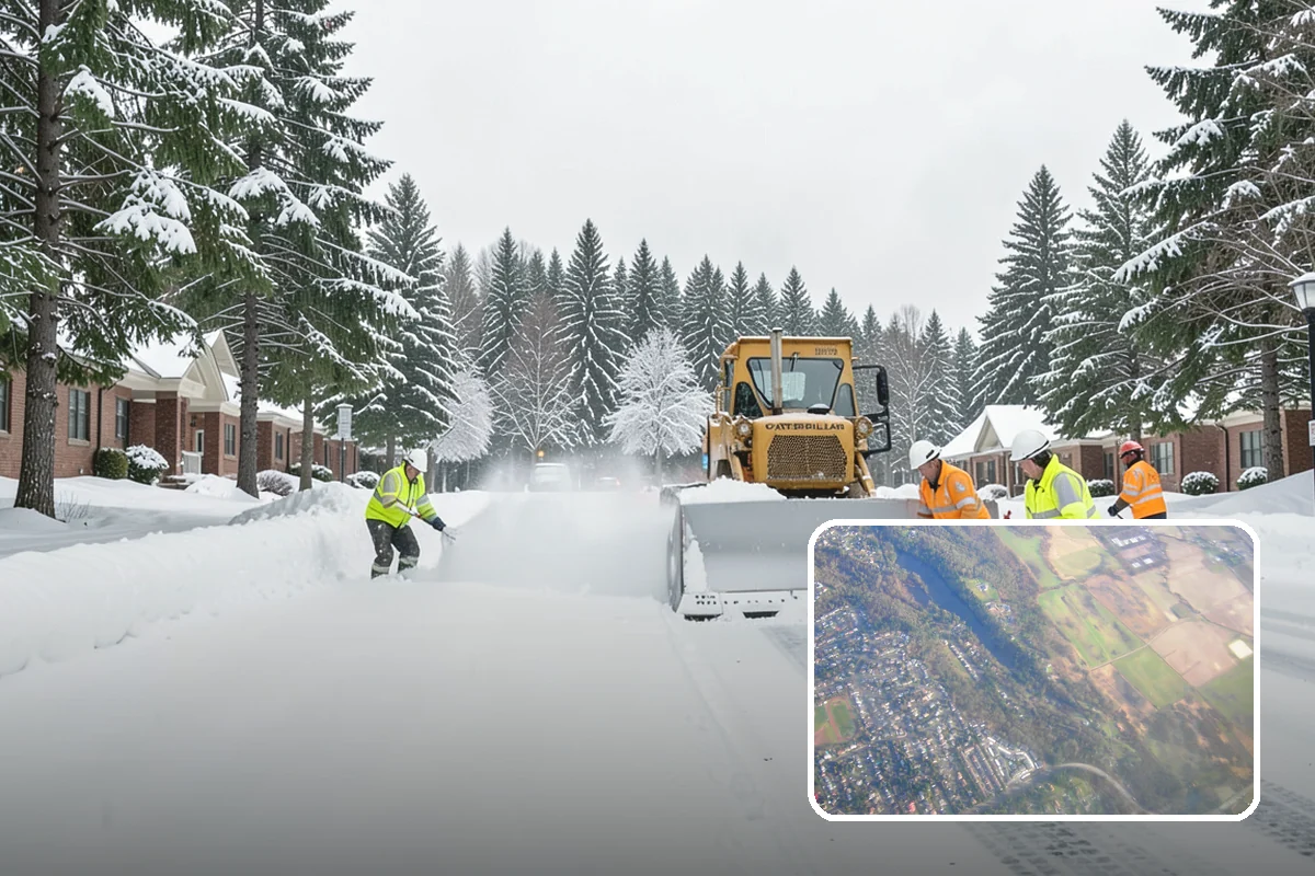 Weekend Snow Service in Algona, King County, WA - Full clearing coverage across Saturday and Sunday