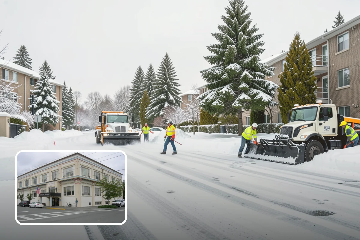 Weekend Snow Service in Anacortes, Skagit County, WA - Full clearing coverage across Saturday and Sunday