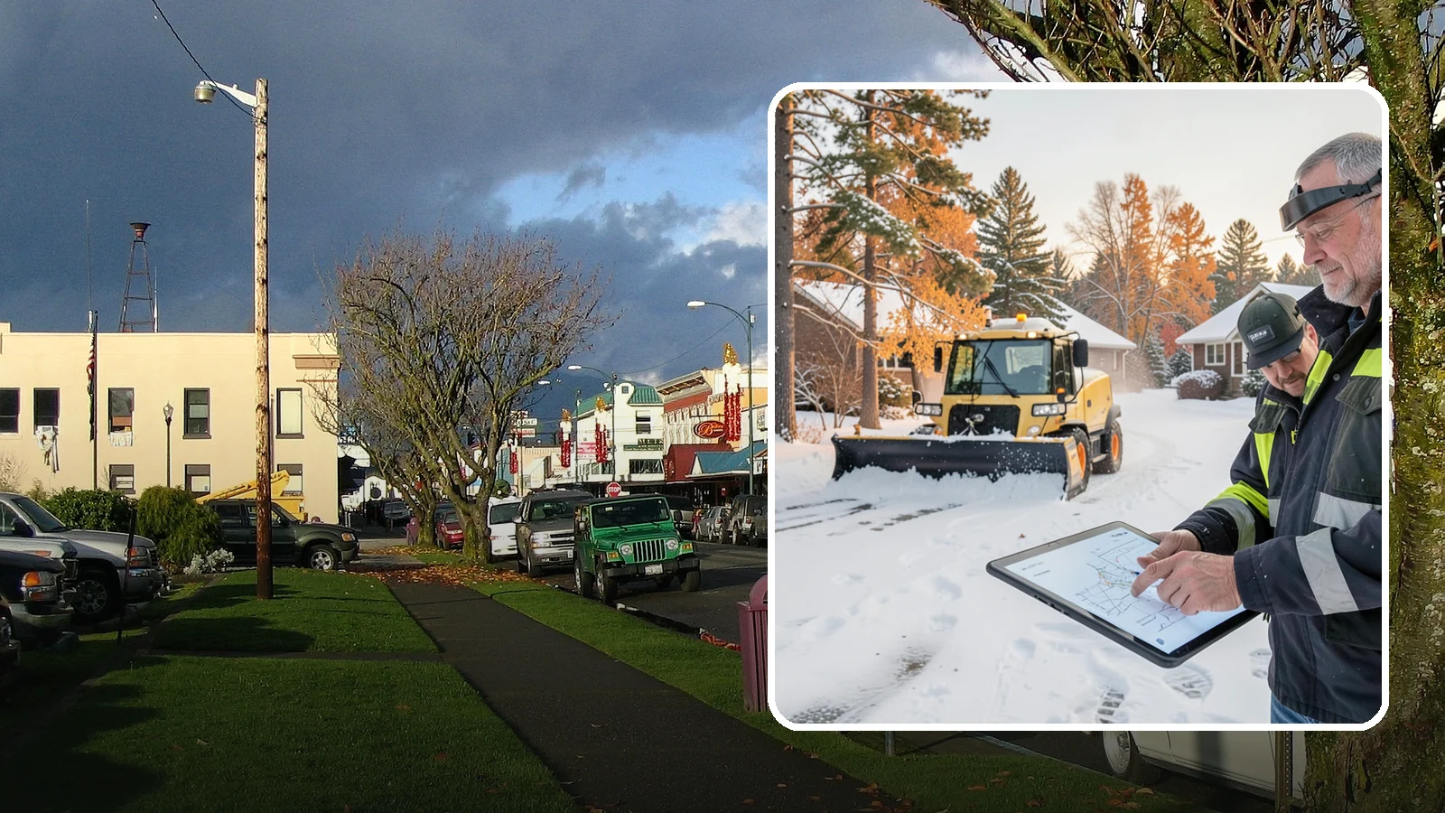 Weekend Snow Service in Arlington, Snohomish County, WA - Saturday and Sunday coverage that keeps your property clear when weekday crews would otherwise be off.