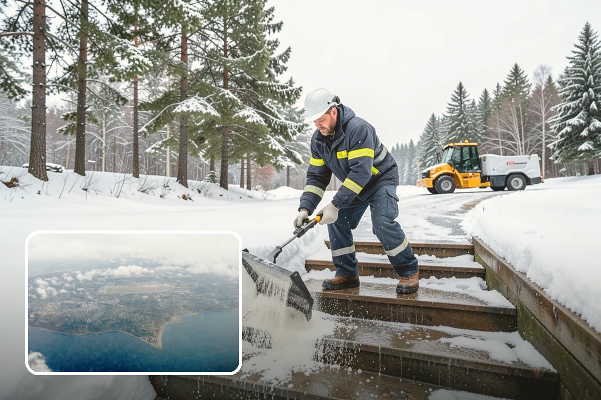 Weekend Snow Service in Burien, King County, WA - Full clearing coverage across Saturday and Sunday