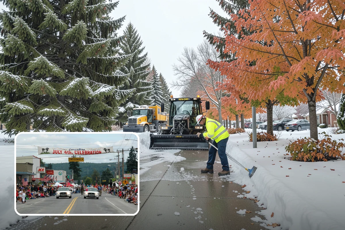 Weekend Snow Service in Carnation, King County, WA - Full clearing coverage across Saturday and Sunday