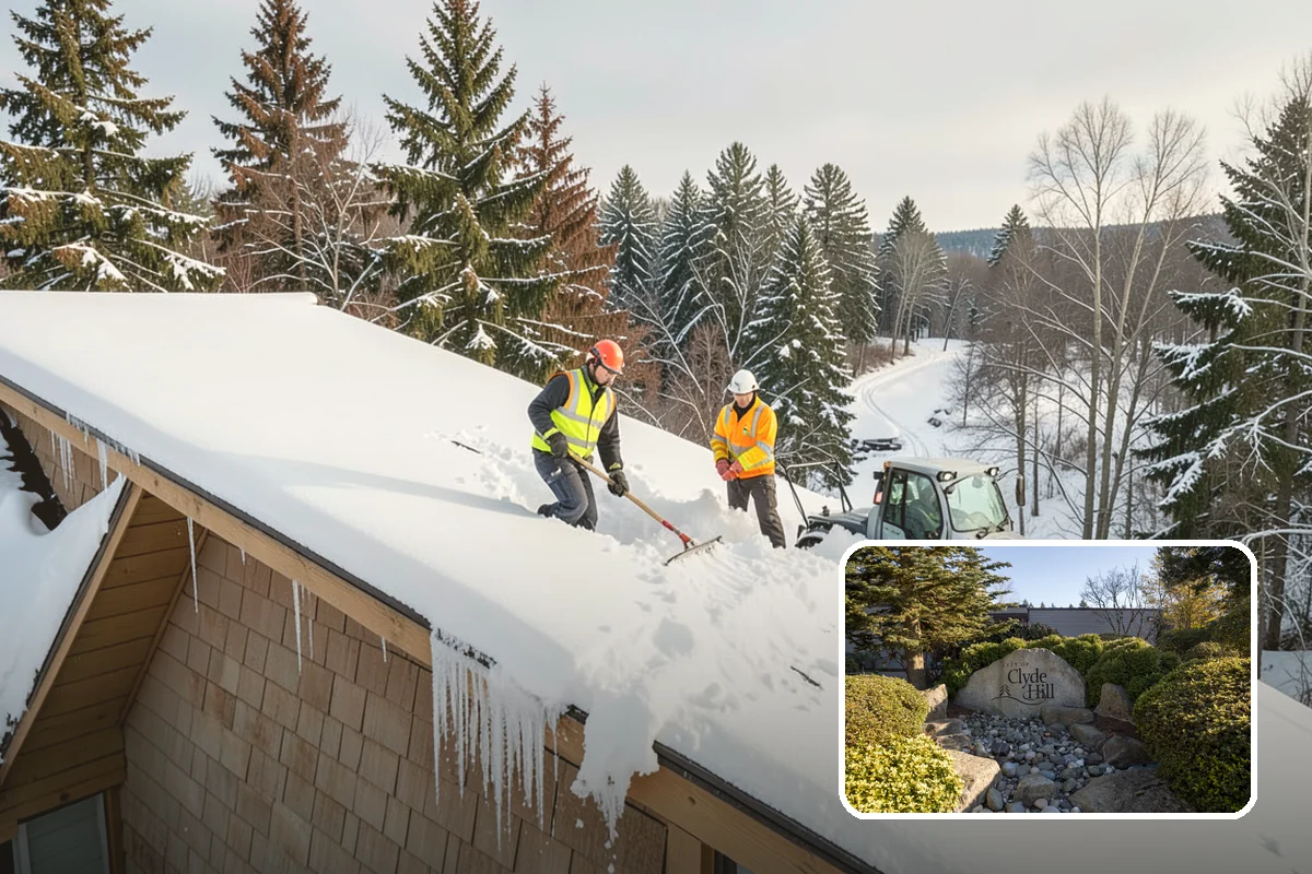 Weekend Snow Service in Clyde Hill, King County, WA - Full clearing coverage across Saturday and Sunday