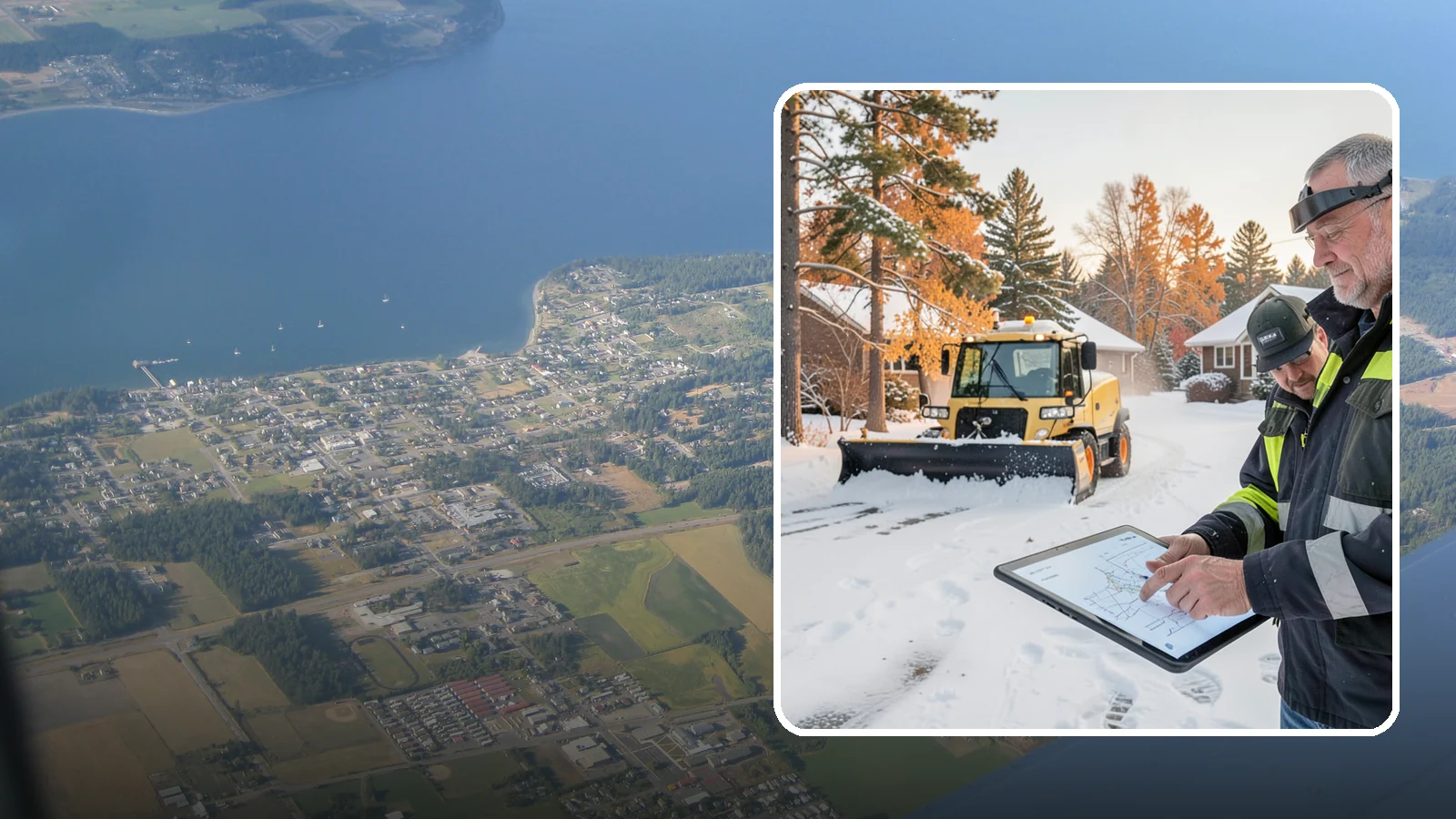 Weekend Snow Service in Coupeville, Island County, WA - Saturday and Sunday coverage that keeps your property clear when weekday crews would otherwise be off.