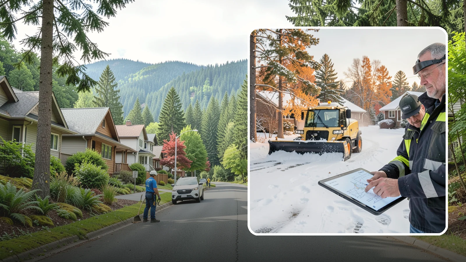 Weekend Snow Service in Darrington, Snohomish County, WA - Saturday and Sunday coverage that keeps your property clear when weekday crews would otherwise be off.