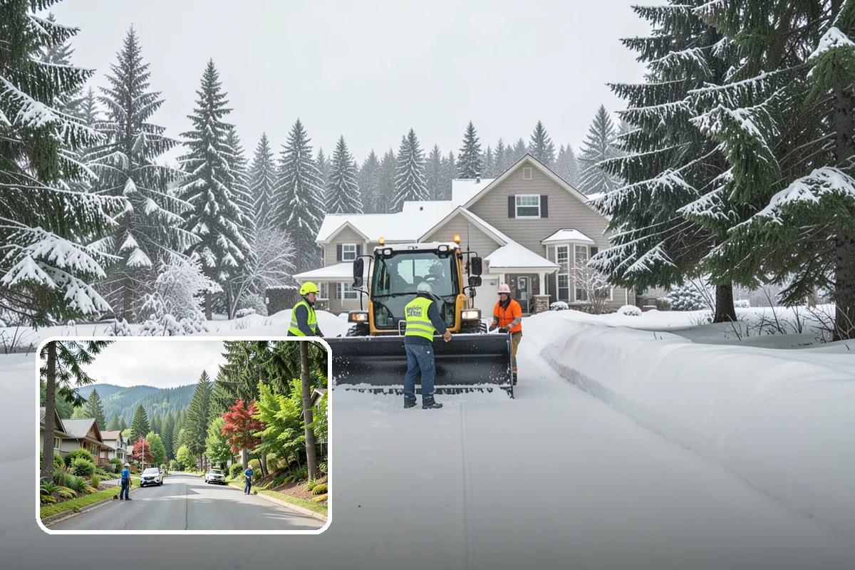 Weekend Snow Service in Darrington, Snohomish County, WA - Full clearing coverage across Saturday and Sunday