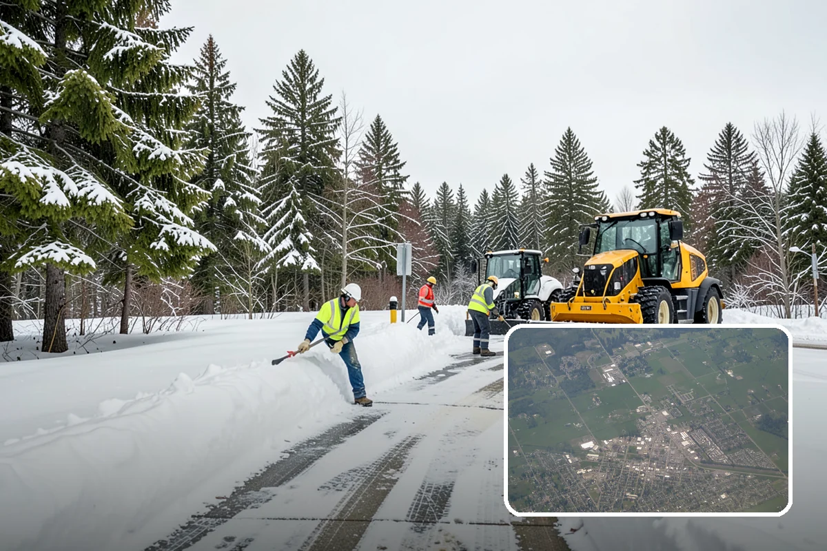 Weekend Snow Service in Enumclaw, King County, WA - Full clearing coverage across Saturday and Sunday