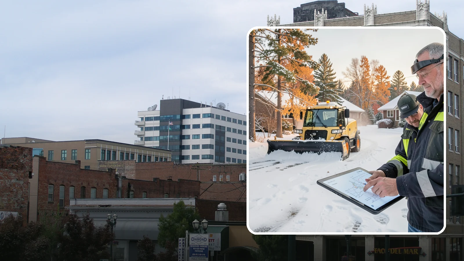 Weekend Snow Service in Everett, Snohomish County, WA - Saturday and Sunday coverage that keeps your property clear when weekday crews would otherwise be off.