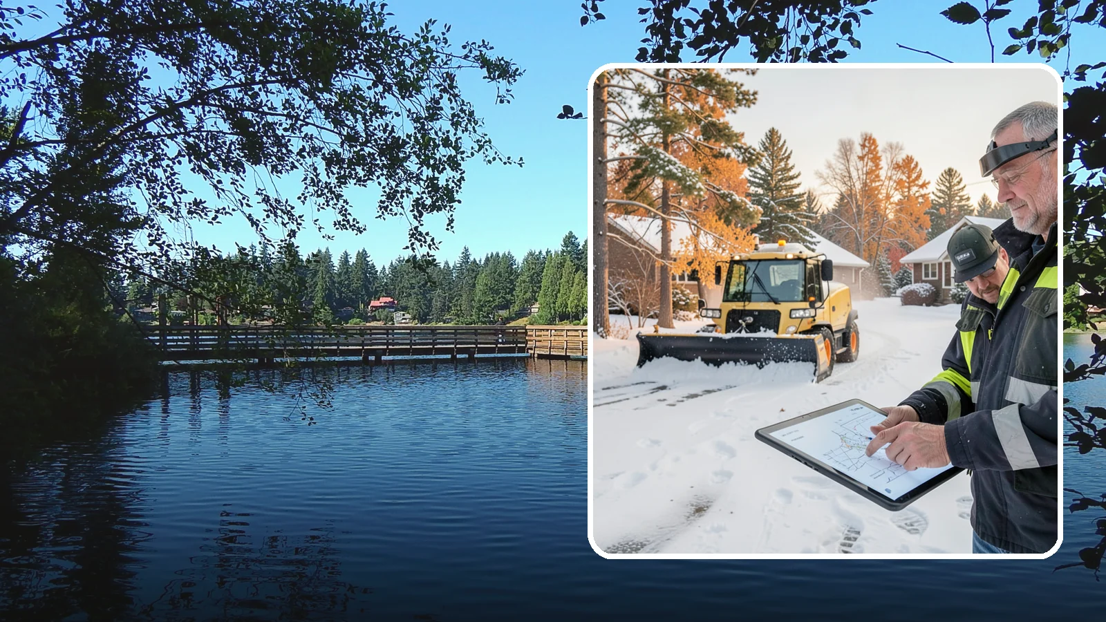 Weekend Snow Service in Federal Way, King County, WA - Saturday and Sunday coverage that keeps your property clear when weekday crews would otherwise be off.