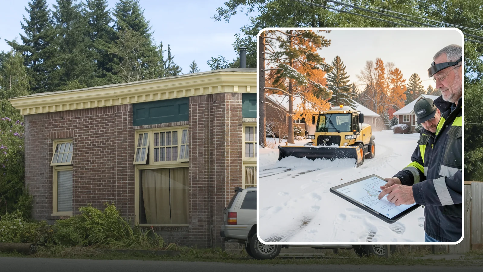 Weekend Snow Service in Hamilton, Skagit County, WA - Saturday and Sunday coverage that keeps your property clear when weekday crews would otherwise be off.