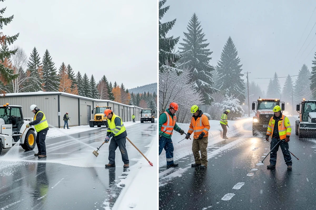 Weekend Snow Service in Hunts Point, King County, WA - We add weekend days to your active coverage schedule