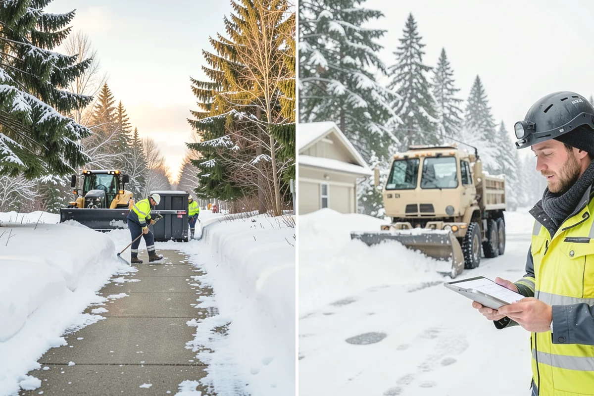 Weekend Snow Service in Issaquah, King County, WA - We add weekend days to your active coverage schedule